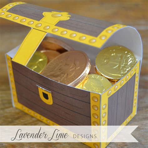 pirate chest gift box